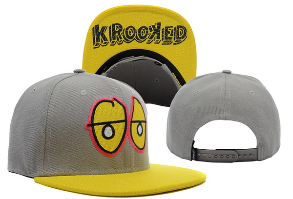 Krooked Eyes Snapback Hat NU003